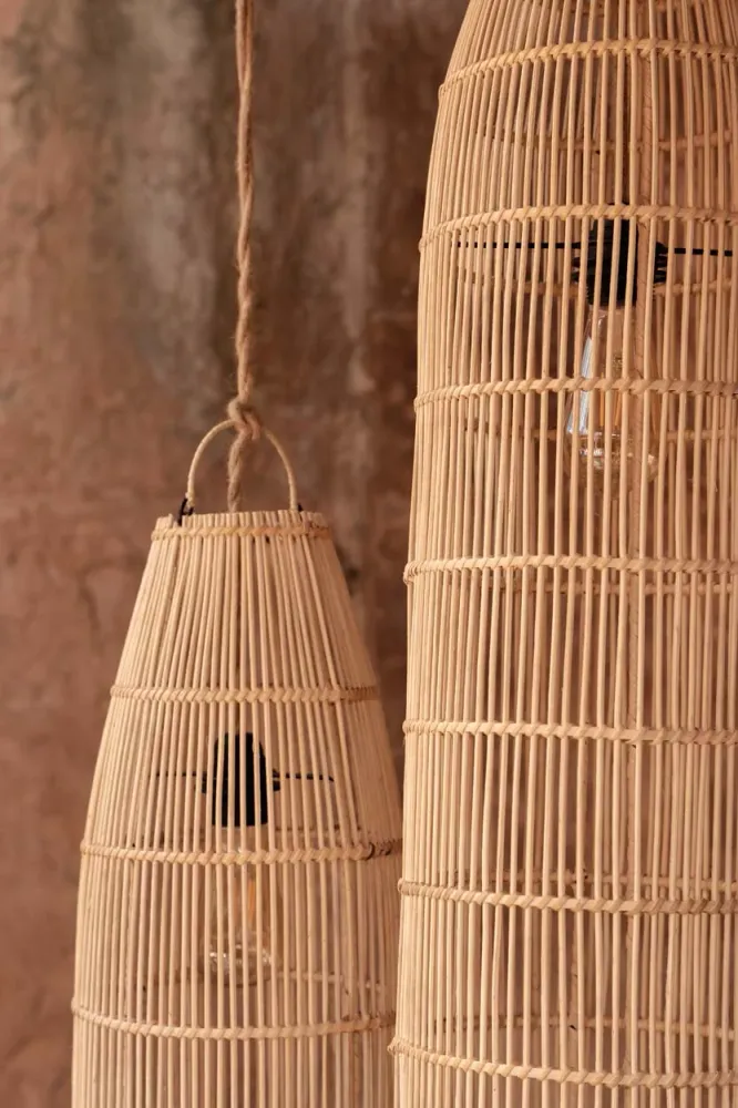 Rotan hanglamp Fish Trap 22 cm Bazar Bizar