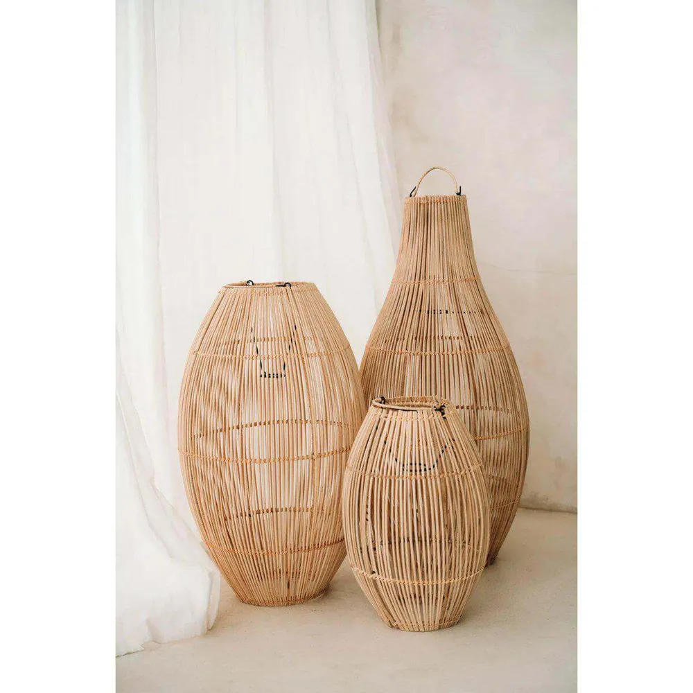 Rotan hanglamp Zuri 35 cm Bazar Bizar