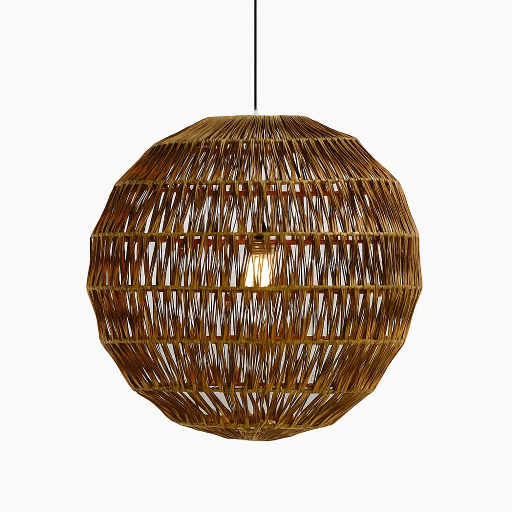 Belvivere Banda Aura - Handgemaakte Rotan Hanglamp