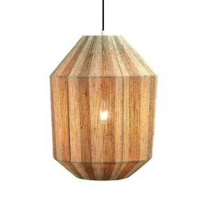 Belvivere Kona Stripe - Ambacht pur sang, geweven hanglamp