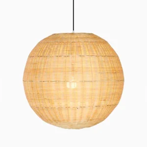 Belvivere Oasis Globe - fijnmazig ambachtelijk vlechtwerk lamp