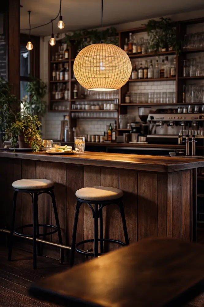 Belvivere Oasis Globe - fijnmazig ambachtelijk vlechtwerk lamp