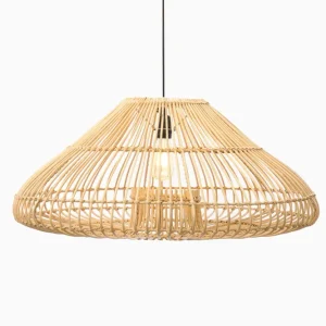 Belvivere Radu Hanglamp - handgemaakt van fijn gevlochten rotan