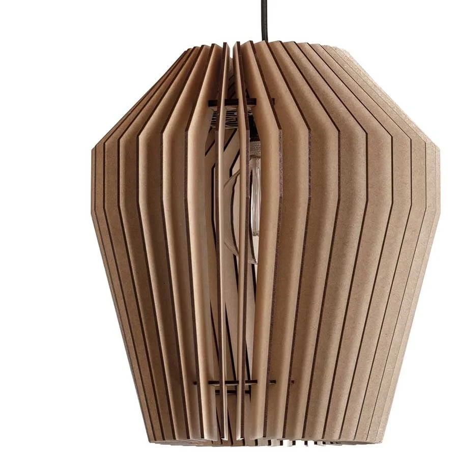 Blij Design hanglamp Corner - 1 lichts - 32 x 135 cm - beige