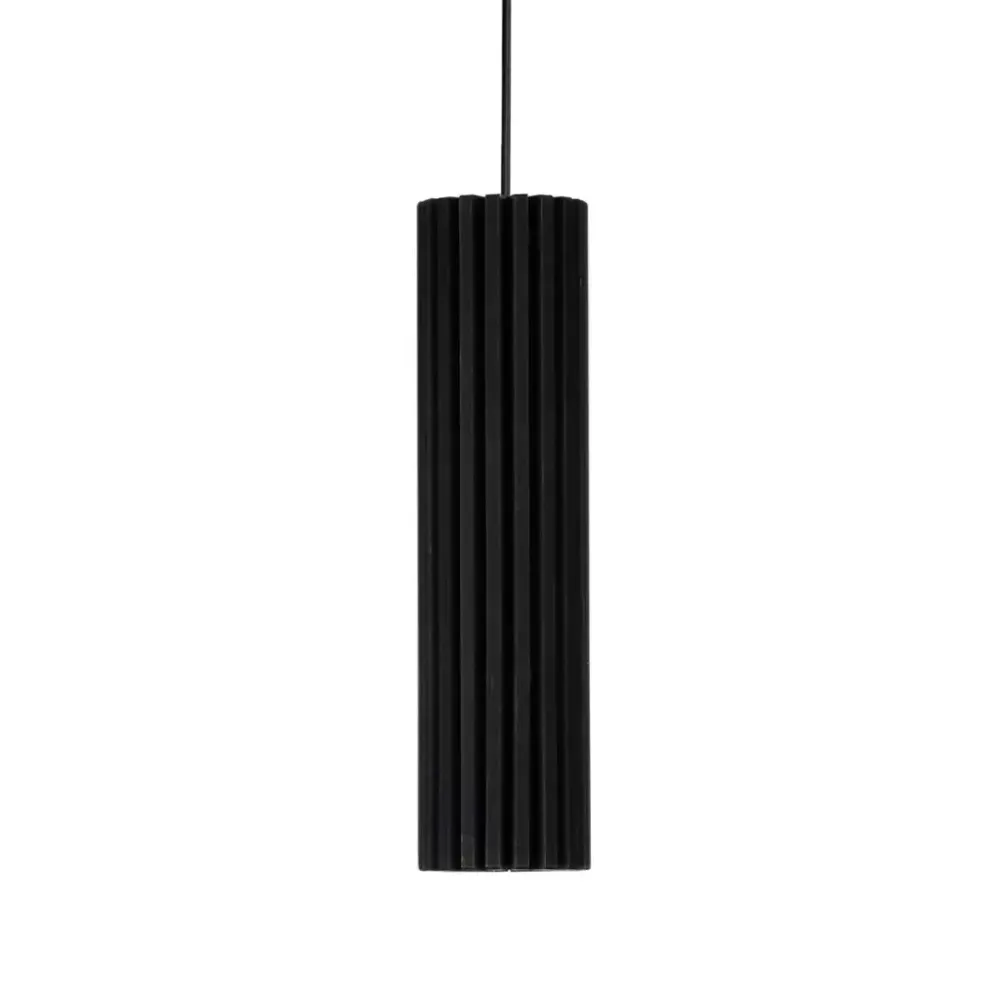 Blij Design hanglamp Edge - 1 lichts - 7.5 x 135 cm - zwart