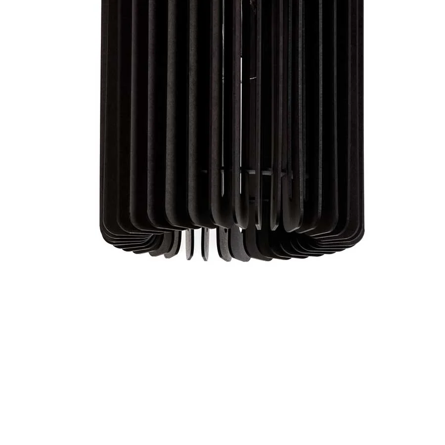 Blij Design hanglamp Edge - 1 lichts - 26 x 135 cm - zwart