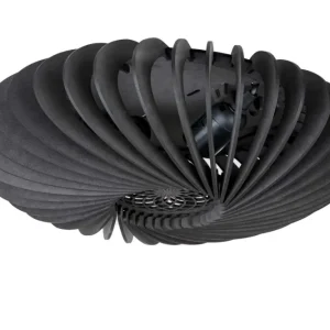 Blij Design plafondlamp Swan - 2 lichts - 48 x 13 cm - zwart