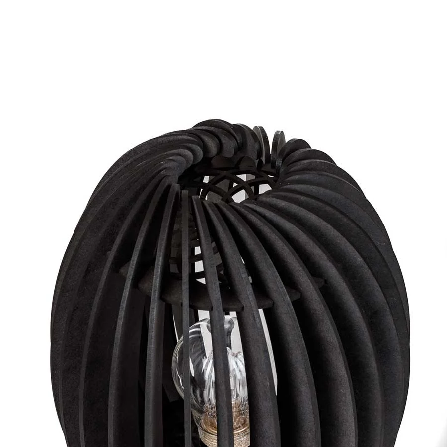 Blij Design tafellamp Swan - 1 lichts - 27 x 27 cm - zwart