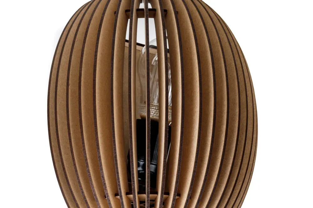 Blij Design wandlamp Swan - 1 lichts - 11 x 27 cm - beige