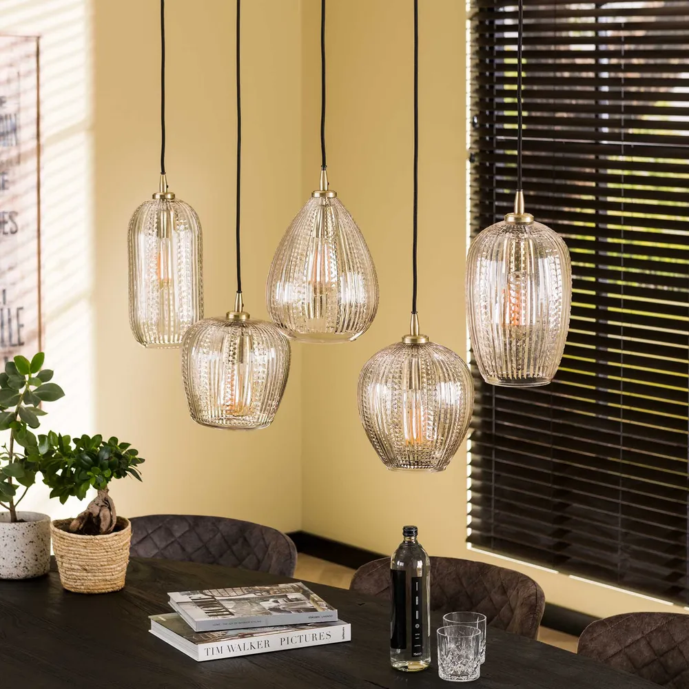 Hanglamp Bruce | Transparant Glas Bold Living