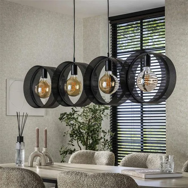 Hanglamp Clara | Metaal Grijs Bold Living