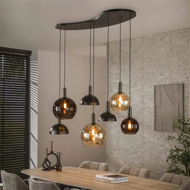 Hanglamp Lumo | Bruin Metaal Bold Living