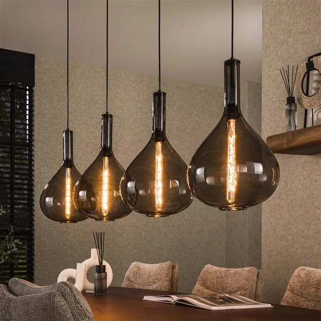 Hanglamp Pablo | Metaal Grijs Bold Living