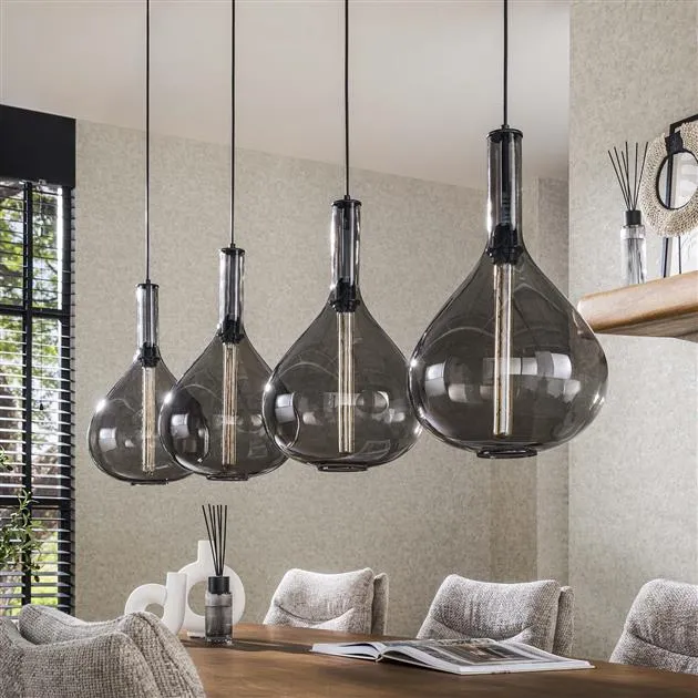 Hanglamp Pablo | Metaal Grijs Bold Living