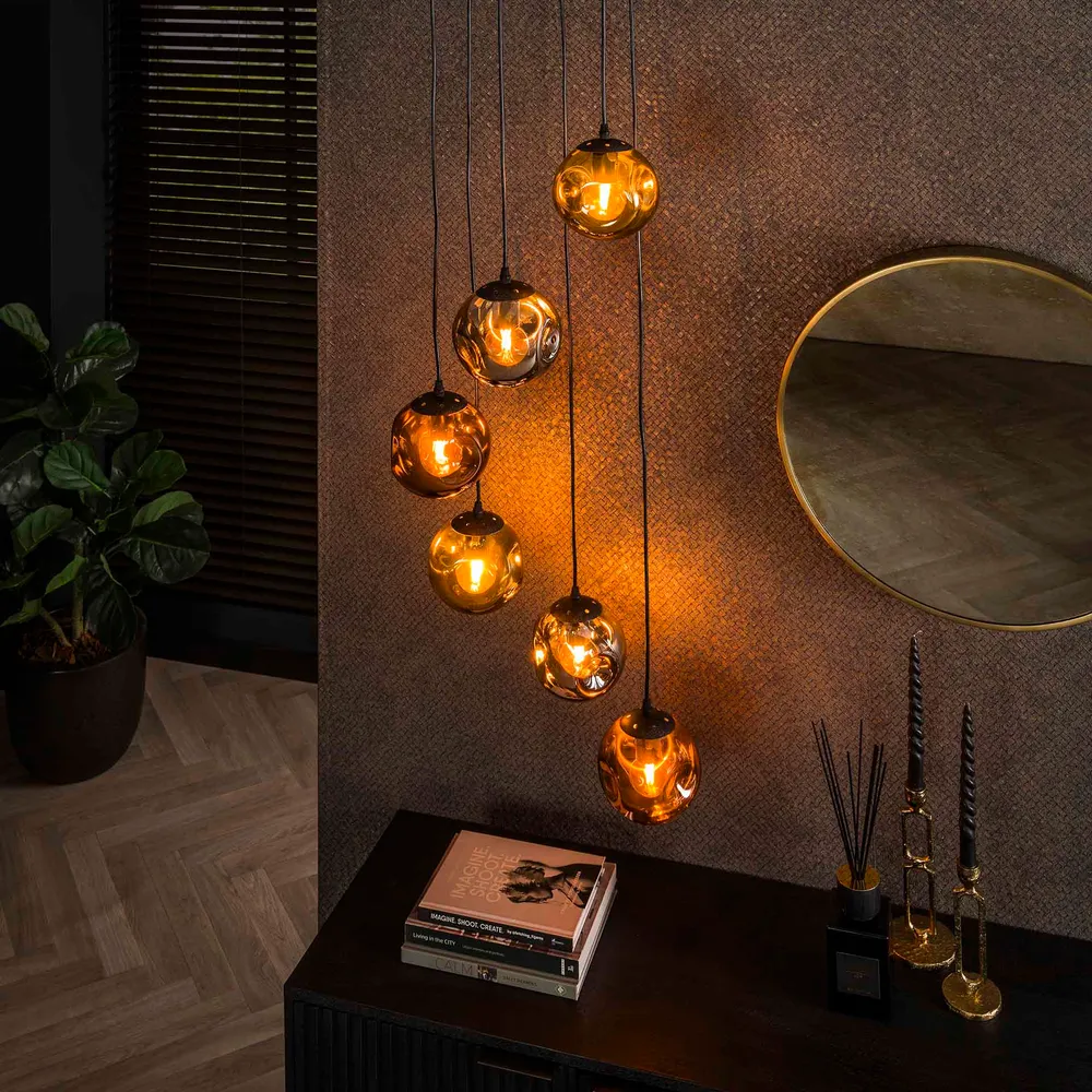 Hanglamp 6L Stellar Bold Living