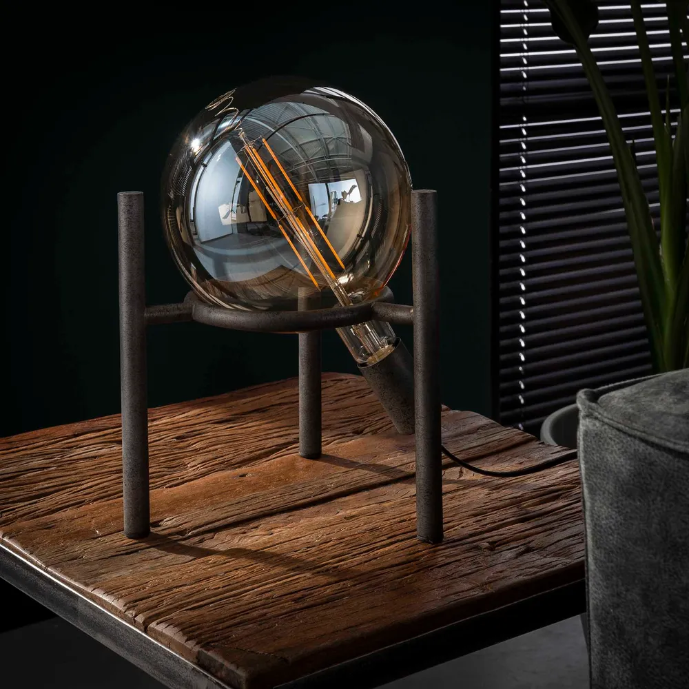 Tafellamp Saturn | Oud Zilver Bold Living