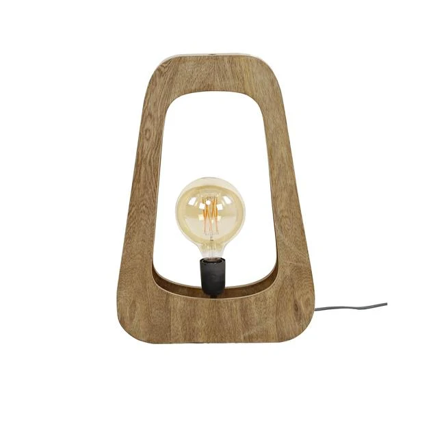 Vloerlamp 1L Bray | Mangohout Bold Living