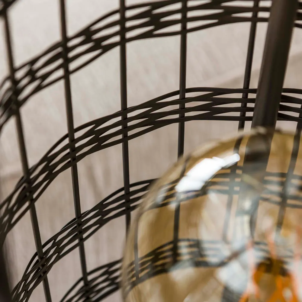 Vloerlamp Metal Blinds | Nikkel Bold Living