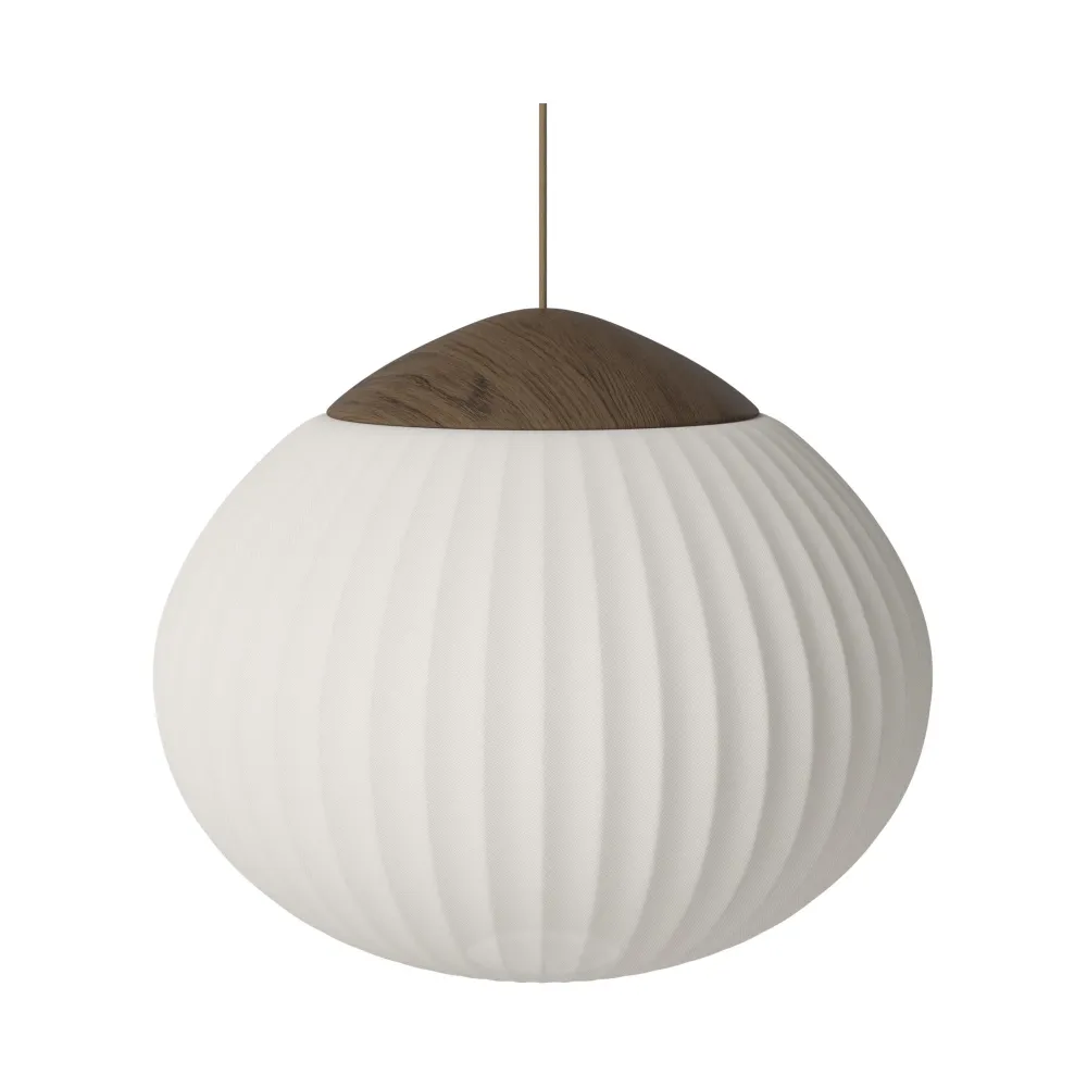 Bolia Acorn hanglamp Ø50 cm donker eiken textiel
