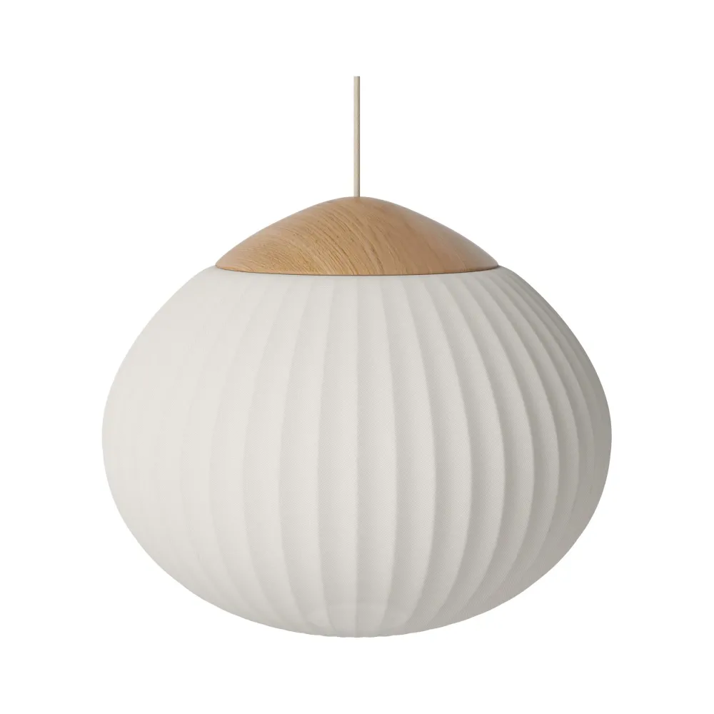 Bolia Acorn hanglamp Ø41 cm geolied eiken textiel