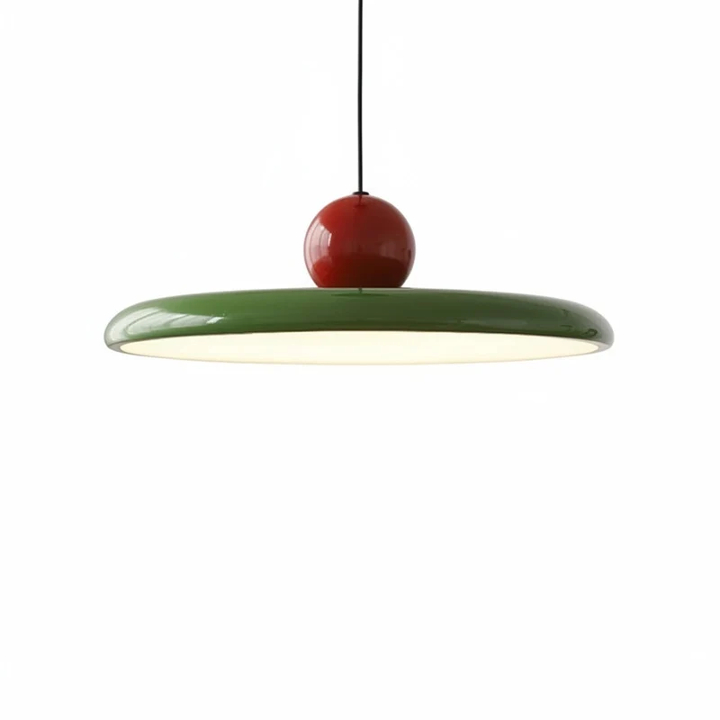 Hanglamp Retro met Schijfvorm en Bolvormige Decoratie Bonuze