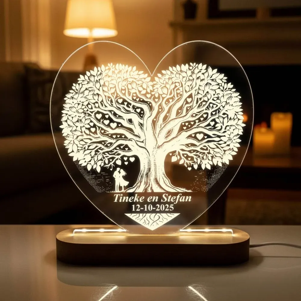 Boomin hartvorm - Hart Ledlamp