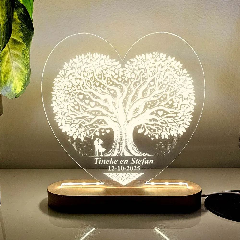 Boomin hartvorm - Hart Ledlamp
