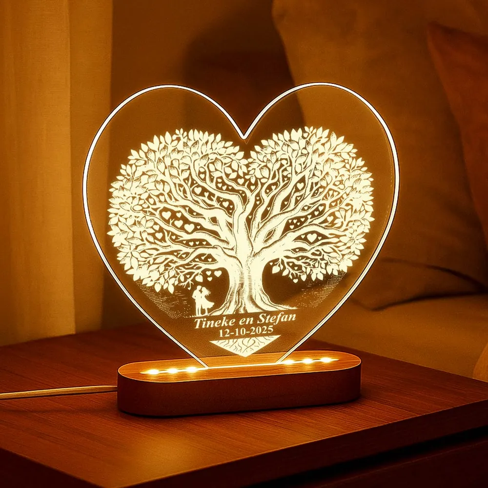 Boomin hartvorm - Hart Ledlamp
