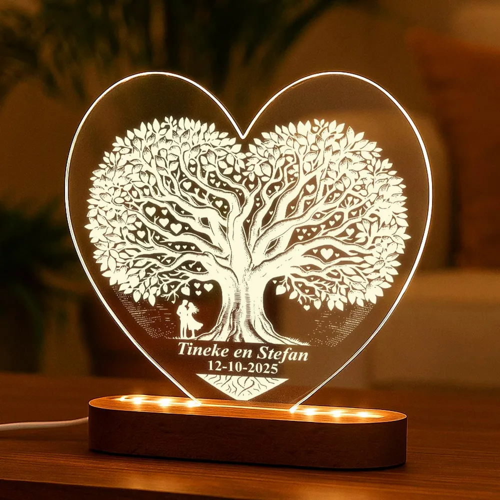 Boomin hartvorm - Hart Ledlamp