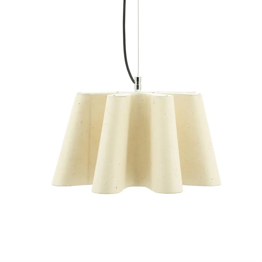Hanglamp Livera | Naturel Papier & ijzer By-Boo