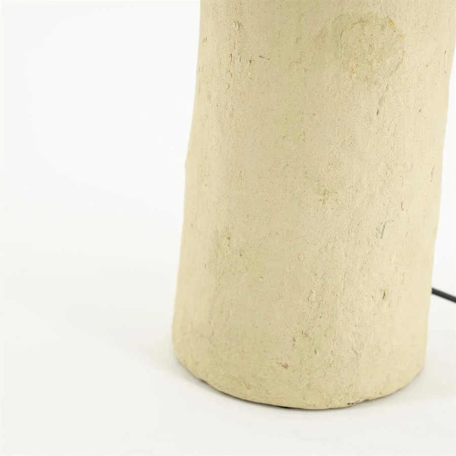 Tafellamp Sana | Wit Papier maché By-Boo