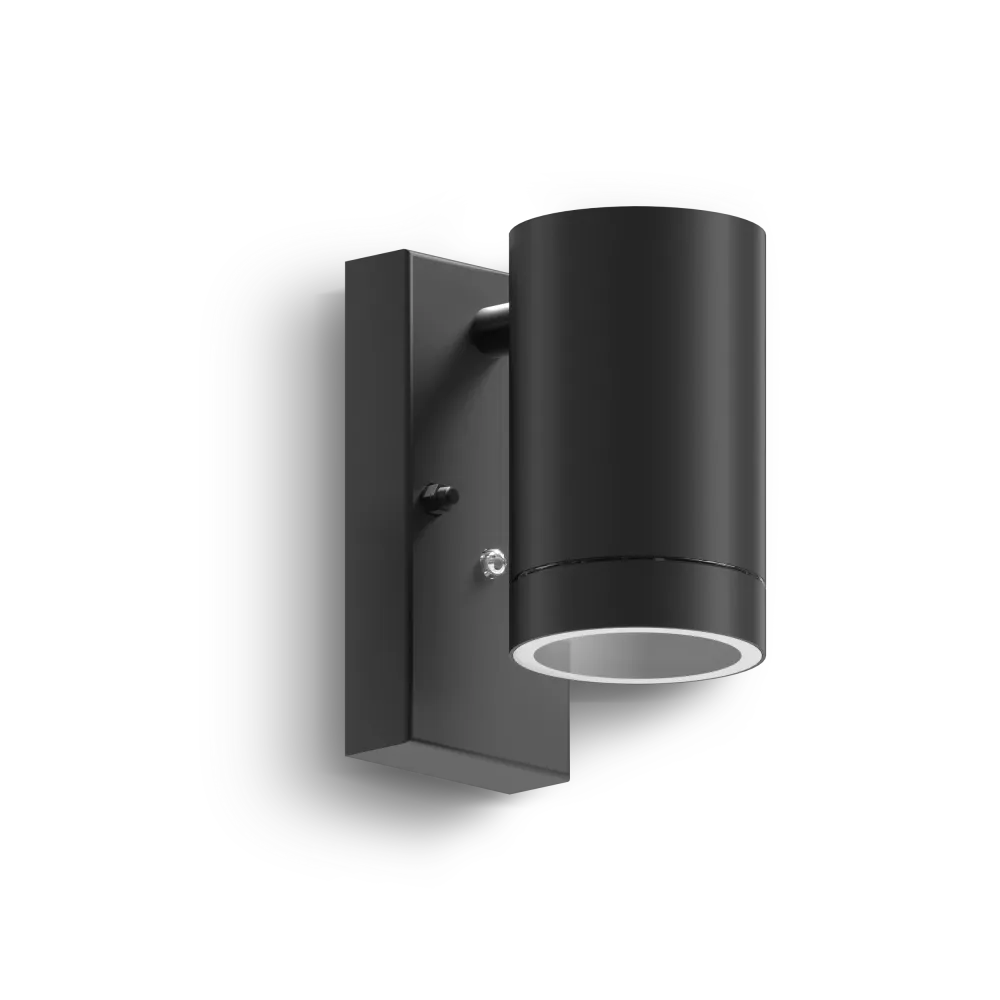 Calex Alba Wandlamp - GU10 - Zwart