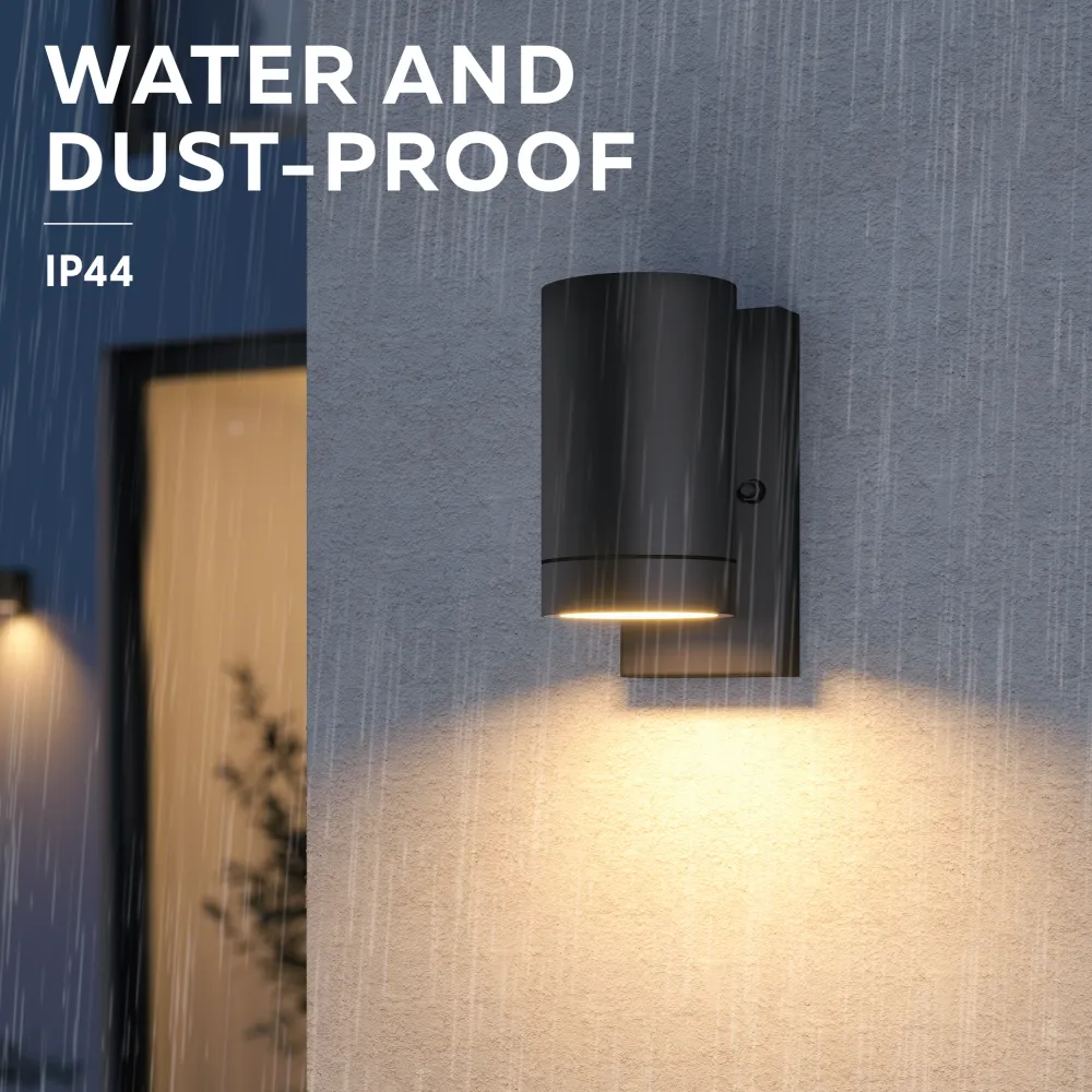 Calex Alba Wandlamp - GU10 - Zwart