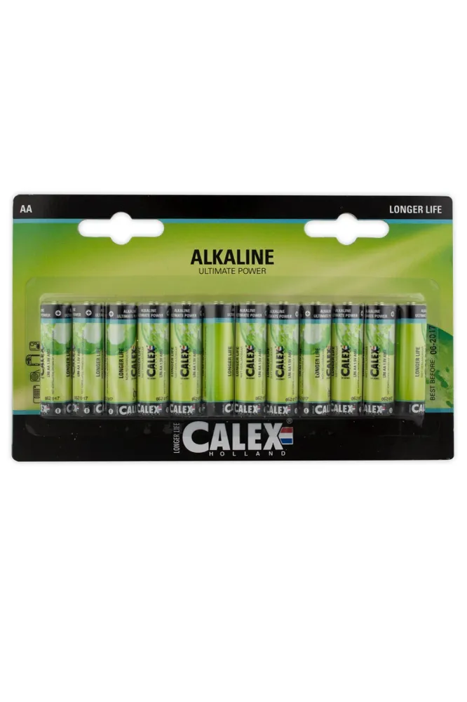 Calex Alkaline Penlite - LR6 - AA - 12-Pak