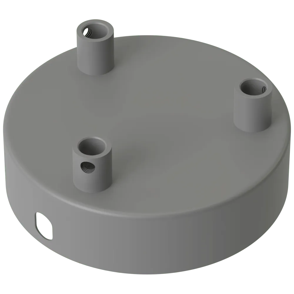 Calex Creations Plafond plaat - Beton - 3 gaten