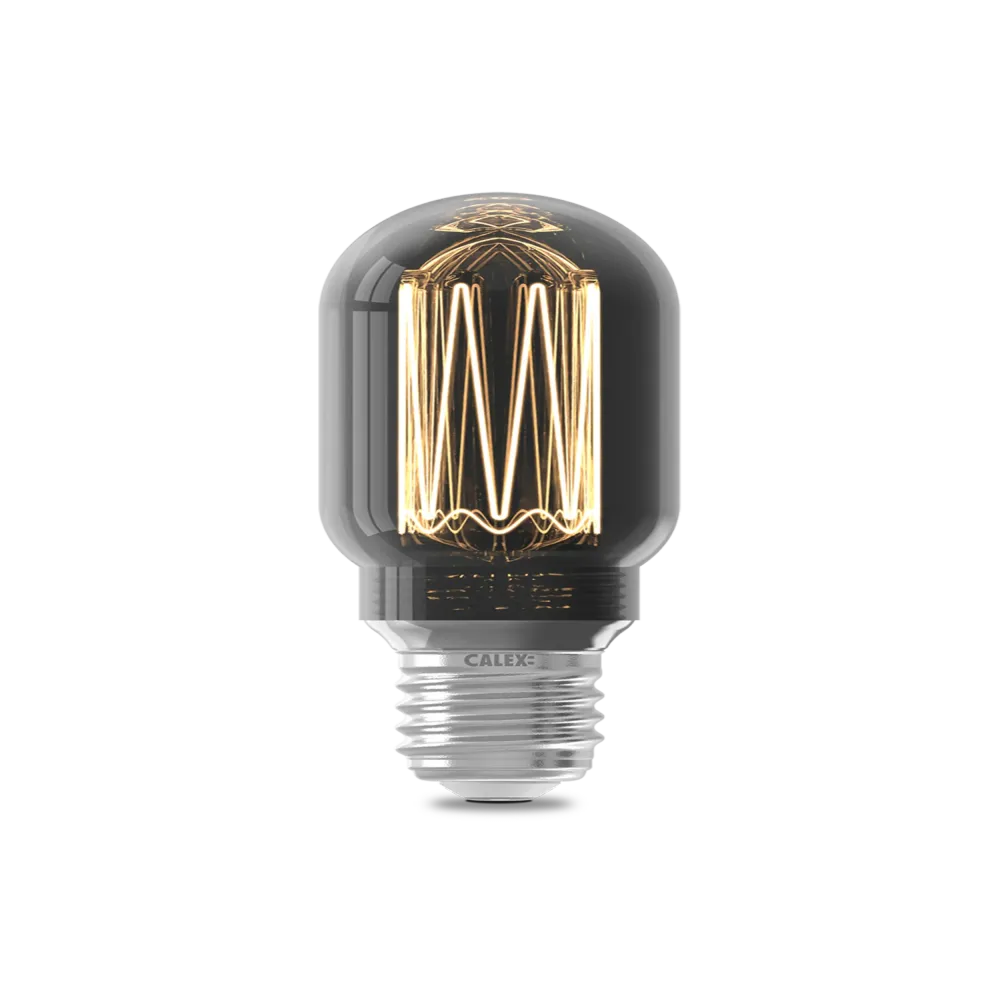 Calex Crown LED Buis - E27 - T45 - Titanium