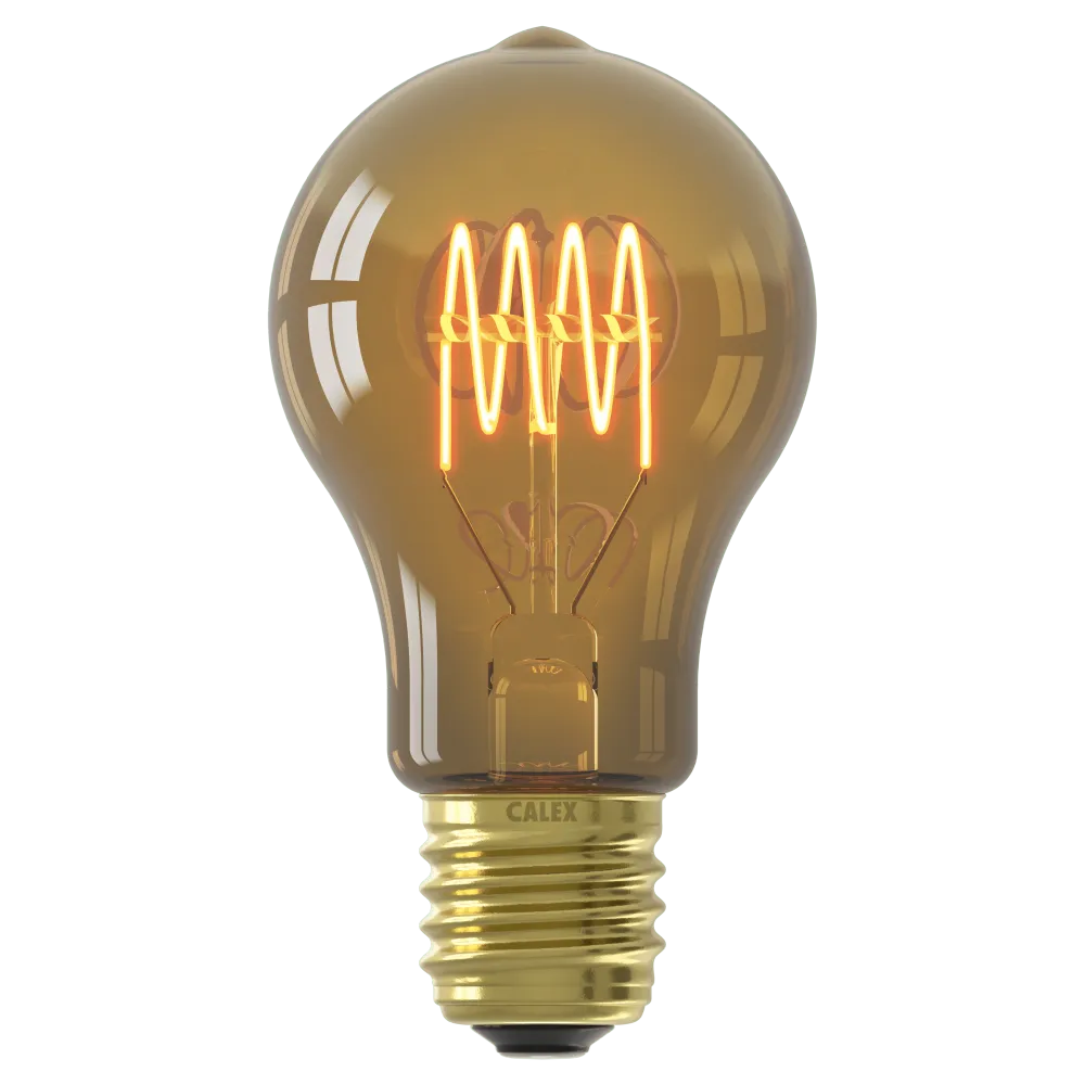 Calex Flex Filament LED Lamp -E27 - A60 - Goud