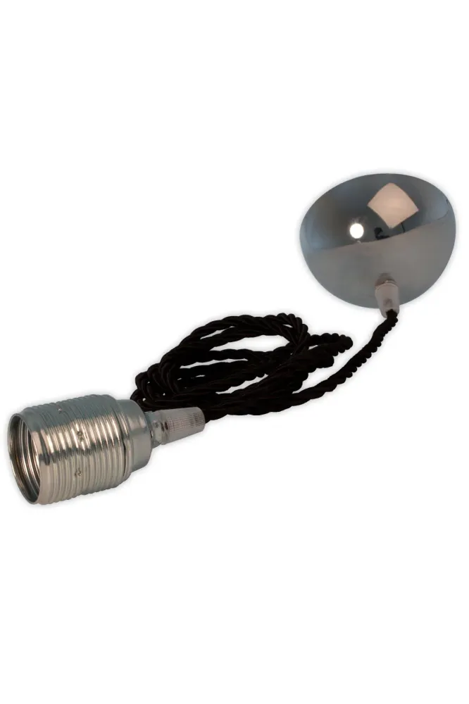 Calex HangLamp - E27 - Chroom - Excl. Lichtbron