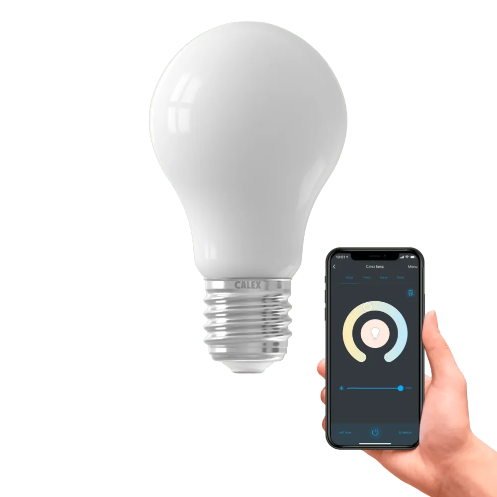 Calex Slimme LED Lamp - Filament - A60 - Softline - E27 - 7.5W