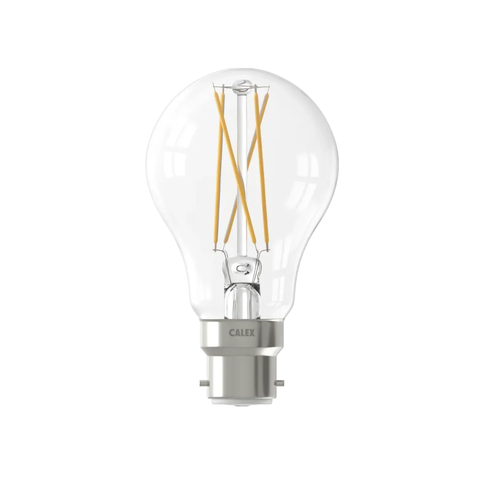 Calex Slimme LED Lamp - Filament - B22 - A60 - Helder - 7W