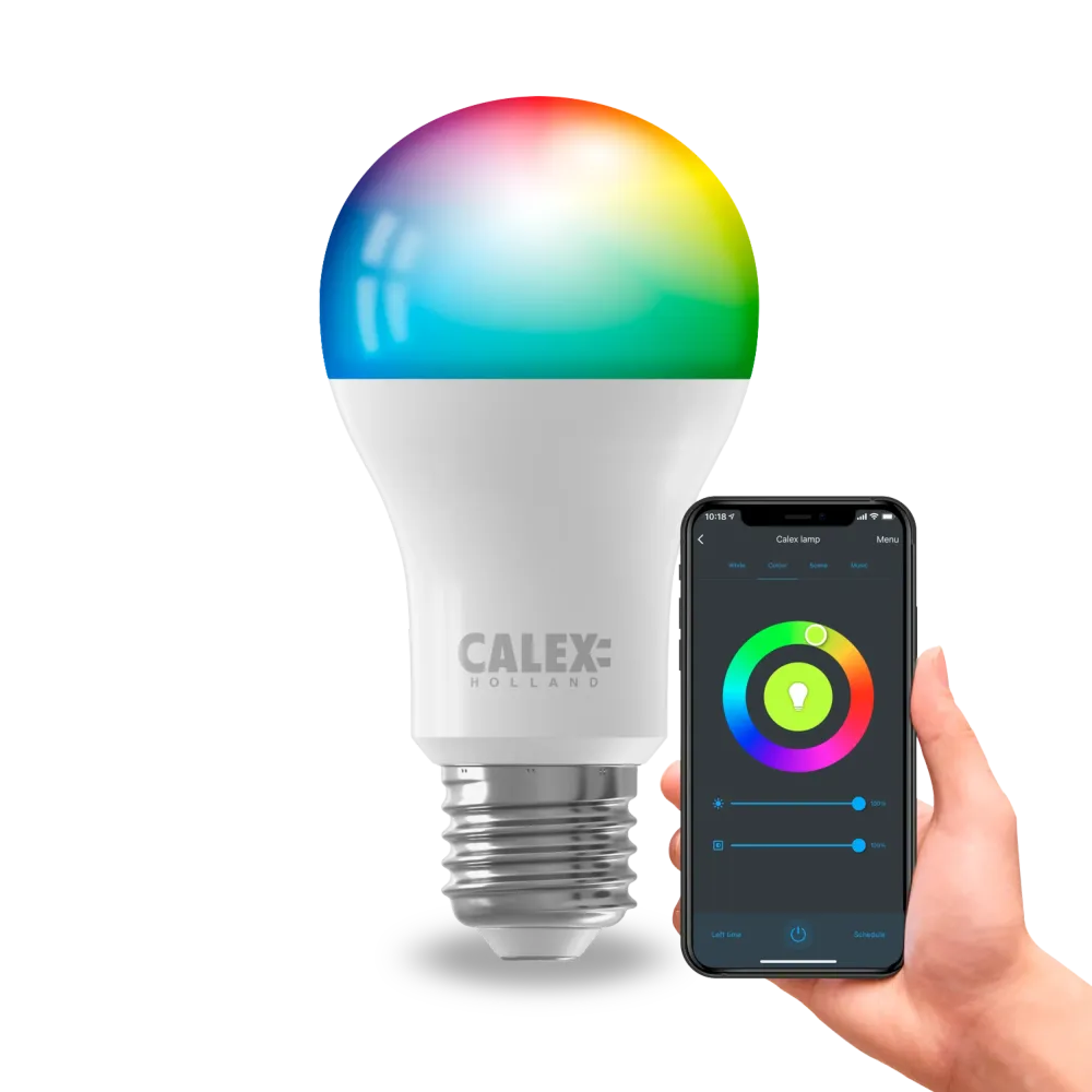 Calex Smart LED Lamp - E27 - A60 - RGB + CCT
