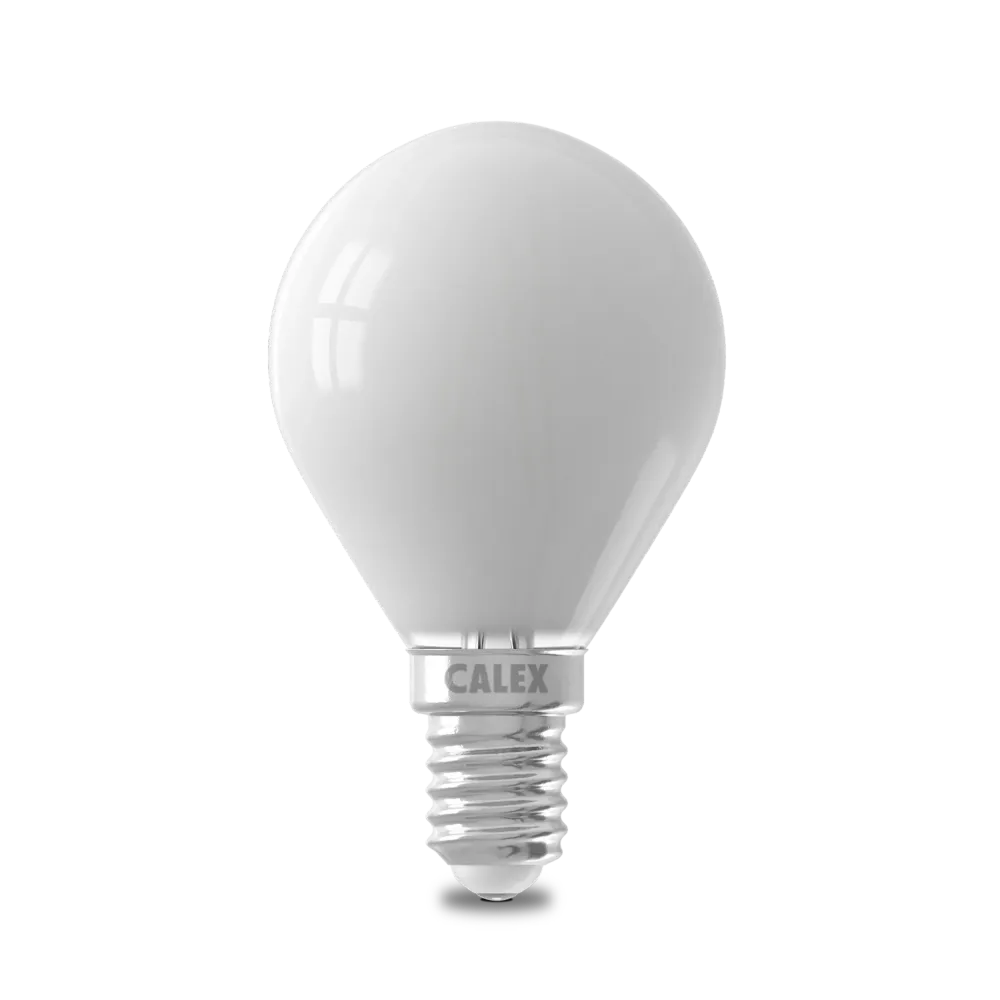 Calex Softline LED Lamp - E14 - P45 - Wit