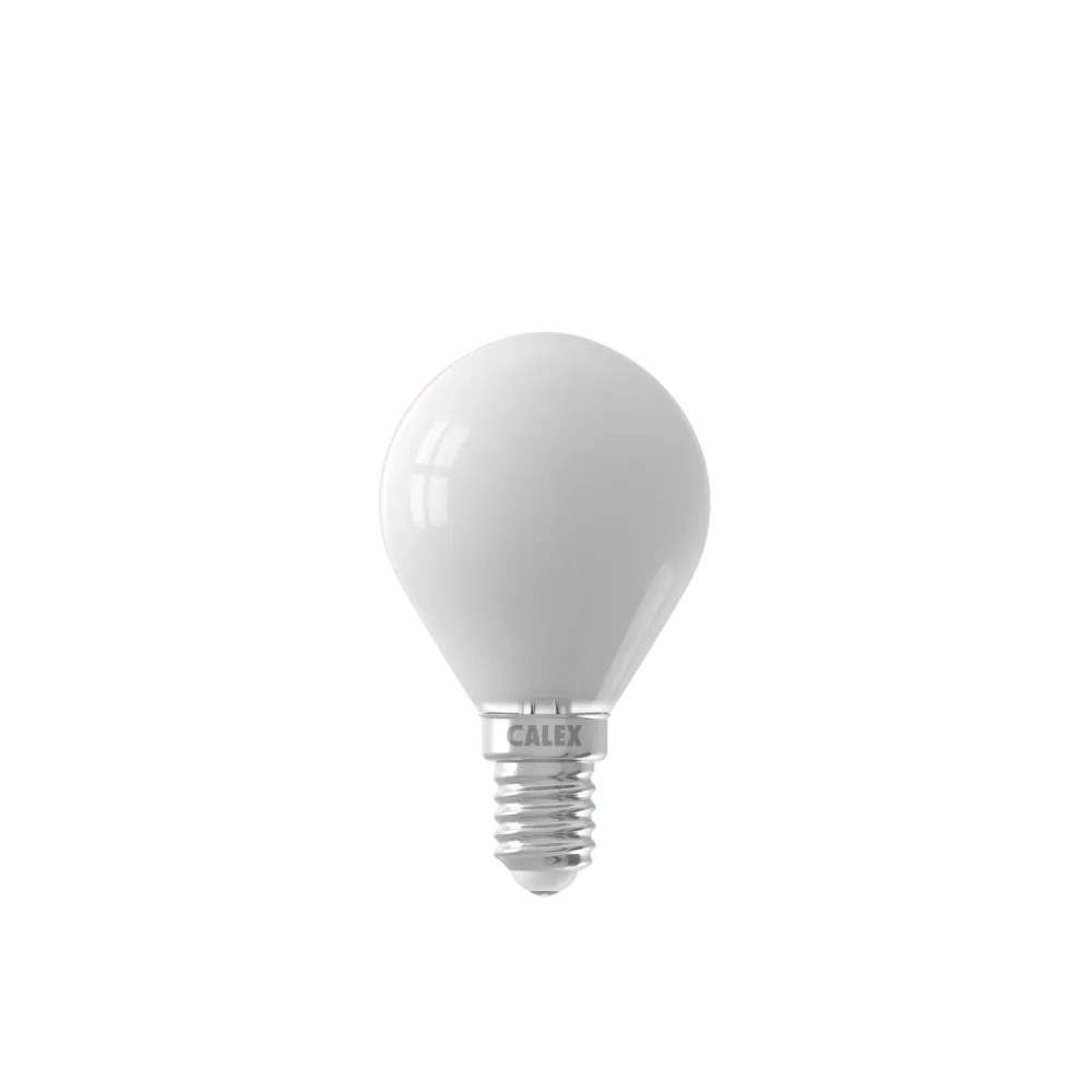 Calex Softline LED Lamp - E14 - P45 - Wit
