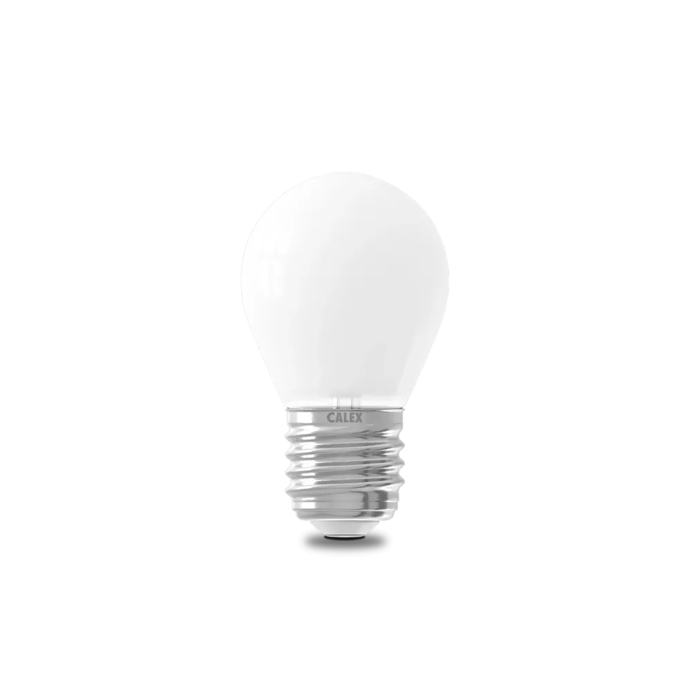 Calex Softline LED Lamp - E27 - P45 - Wit