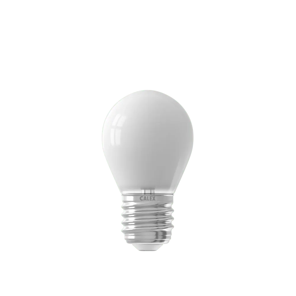 Calex Softline LED Lamp - E27 - P45 - Wit