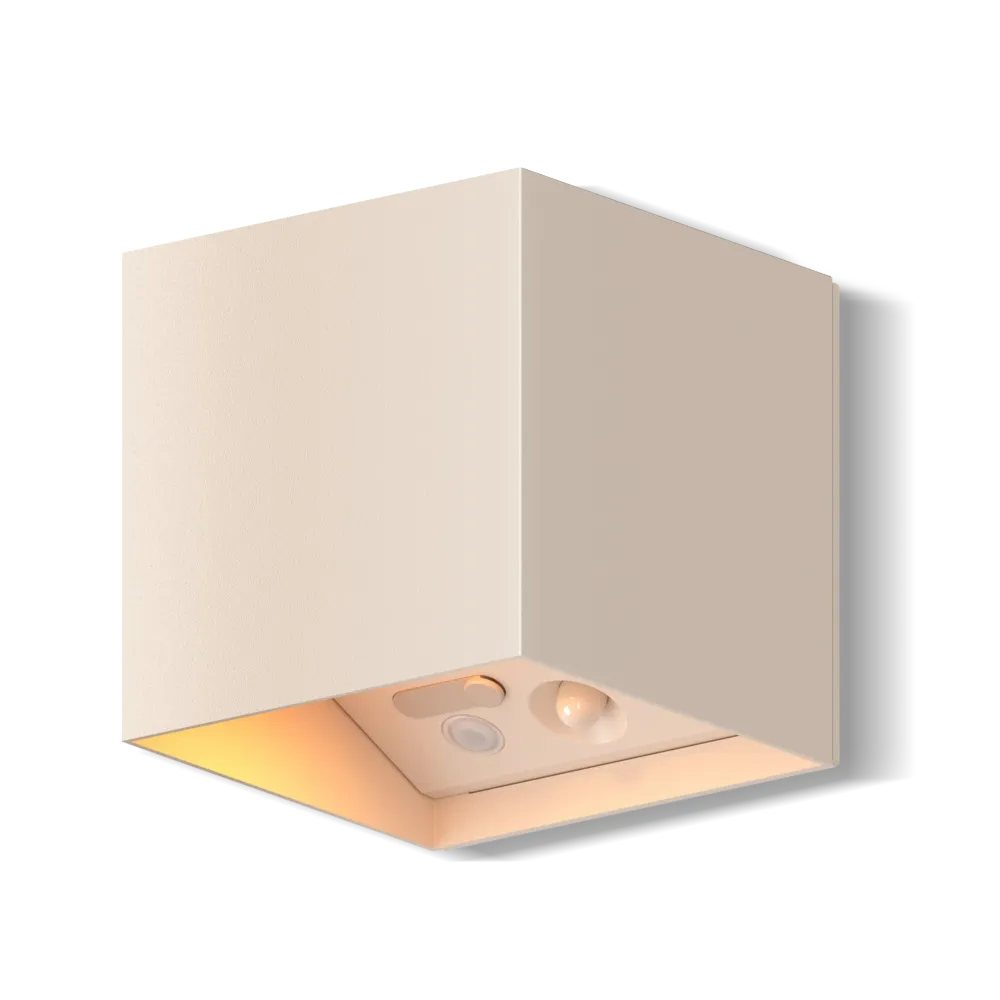 Calex Volterra Oplaadbare Wandlamp - Up & Down - Zand