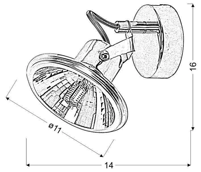 Wandlamp Febe Candellux