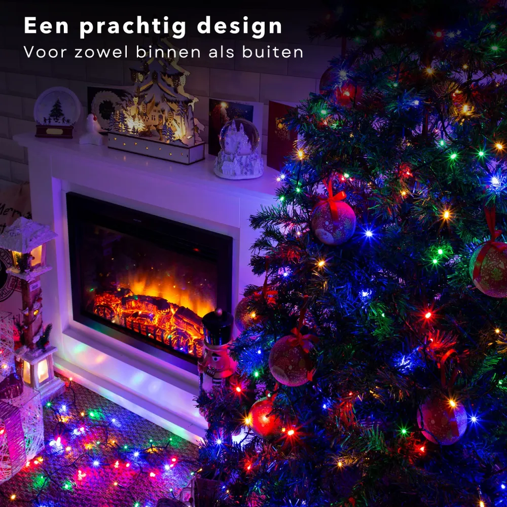Cheqo® XL Kerstboomverlichting - Clusterverlichting - Kerstlampjes - Led Verlichting - Kerstverlichting - 3000 LED - 22 me...