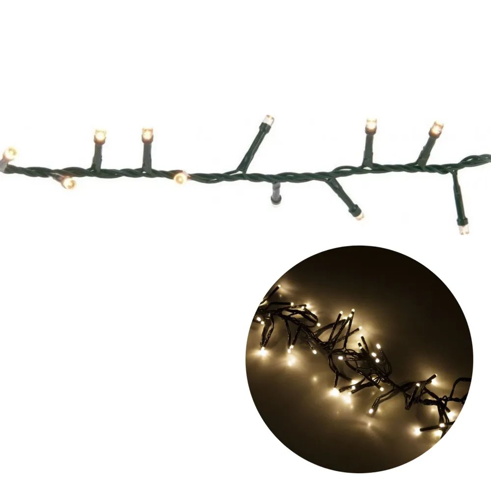 Cheqo® Kerstboomverlichting - Micro Clusterverlichting - Kerstlampjes - Led Verlichting - Kerstverlichting voor Binnen en...