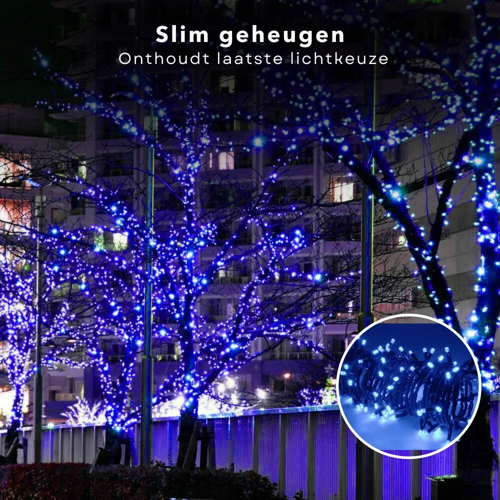 Cheqo® Kerstverlichting - Kerstboomverlichting - Kerstlampjes - Sfeerverlichting - LED Verlichting - Voor Binnen en Buiten...
